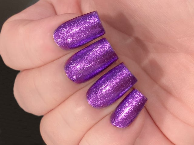 Electric Purple Nail Polish - wide 10