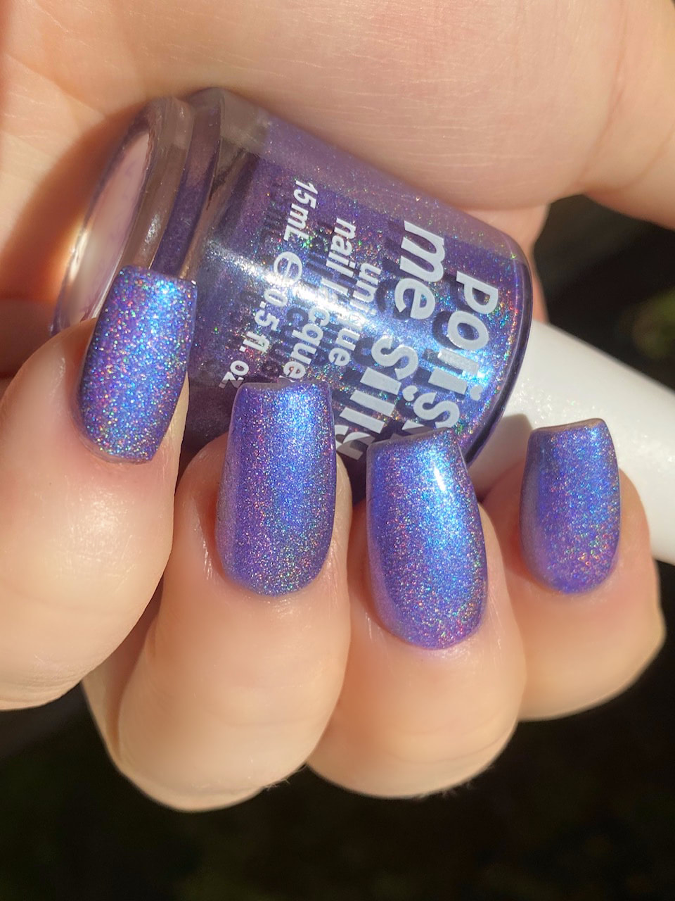 The Wizard - Holographic: Tan Pink Blue Shimmer Holographic