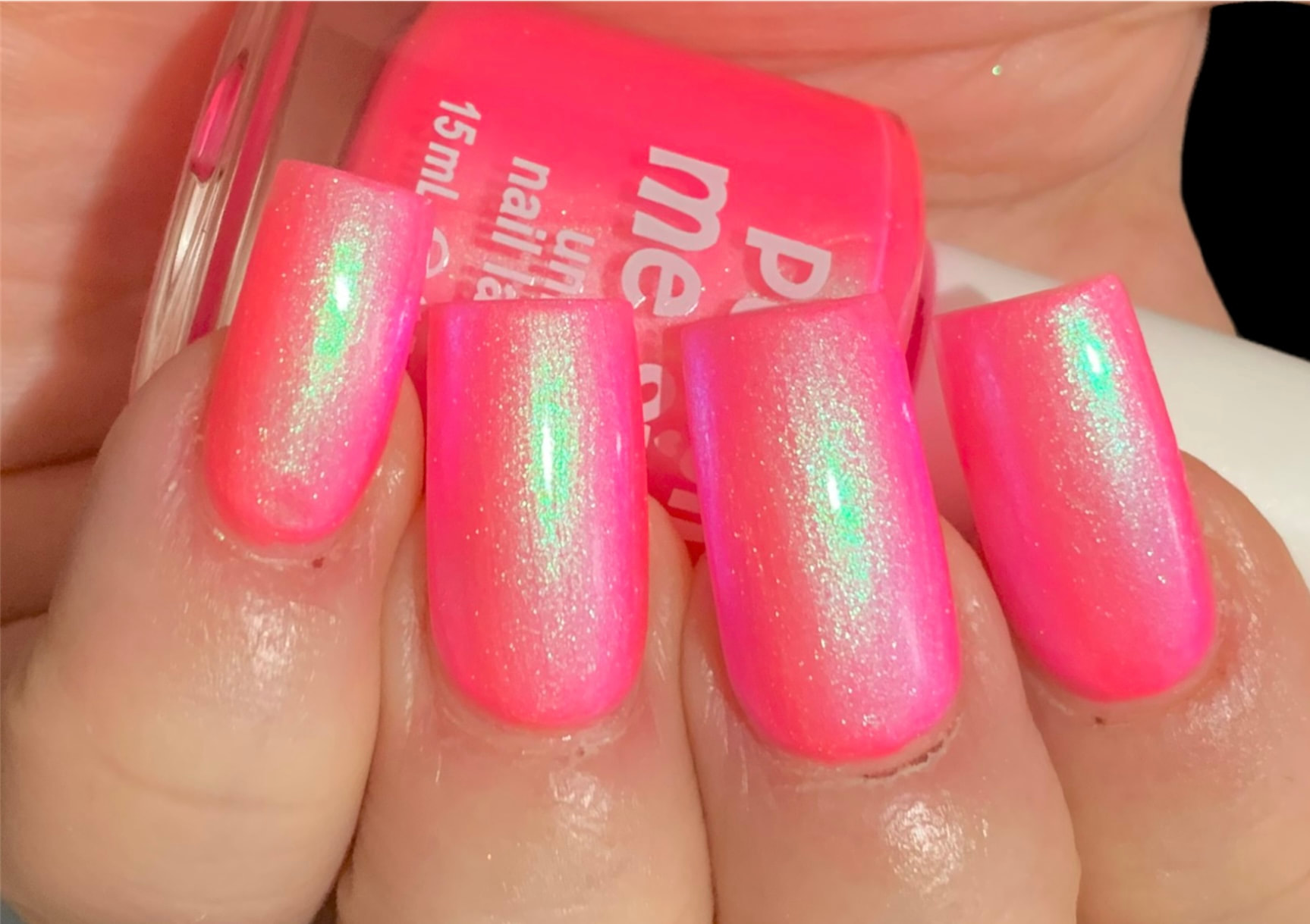 Neon Lights - Neon Pink Nail Polish - Piggy Paint